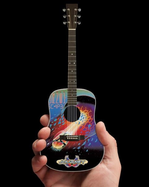 Journey Escape Tribute Miniature Acoustic Guitar
