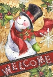 Holly Jolly Holiday House Flag