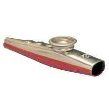 Red and Brass Kazoo