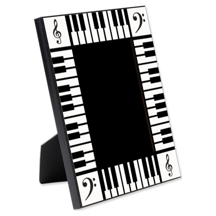B&W Keyboard Picture Frame