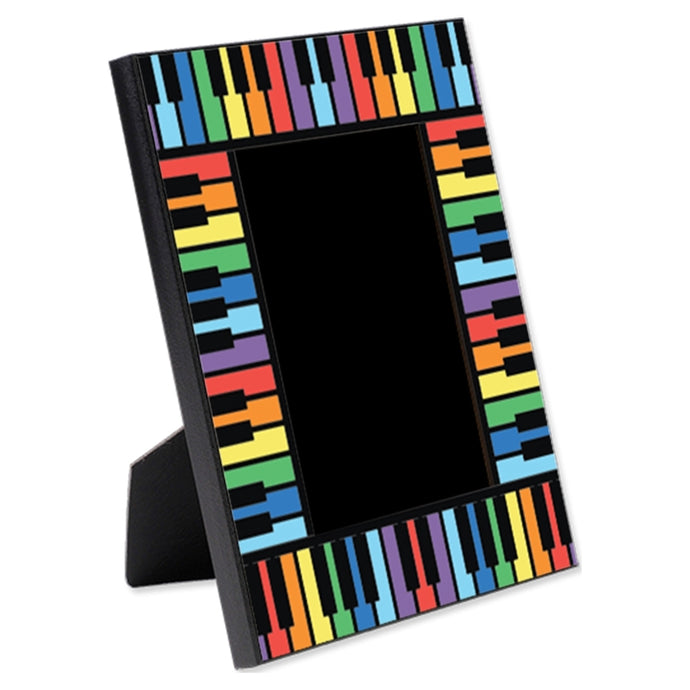 Colorful Keyboard Picture Frame @ The Music Stand