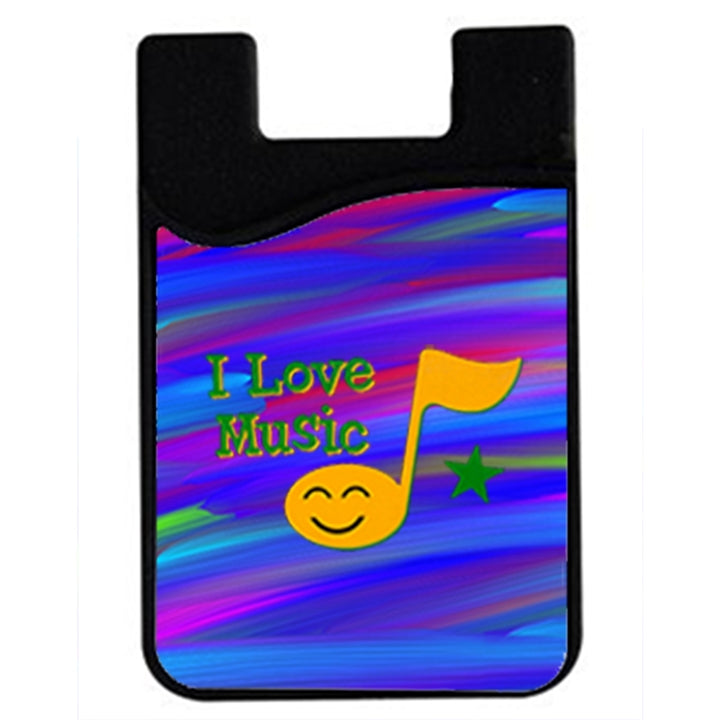 I Love Music Card Holder