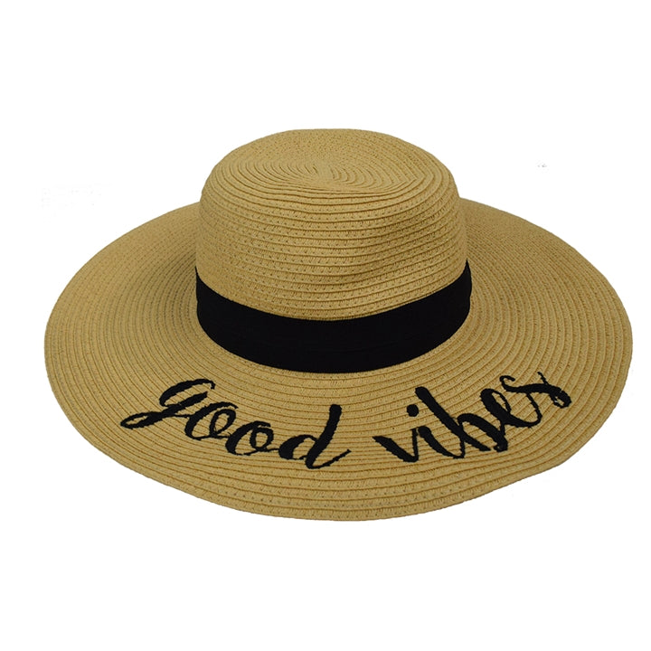 Good Vibes Fashion Hat