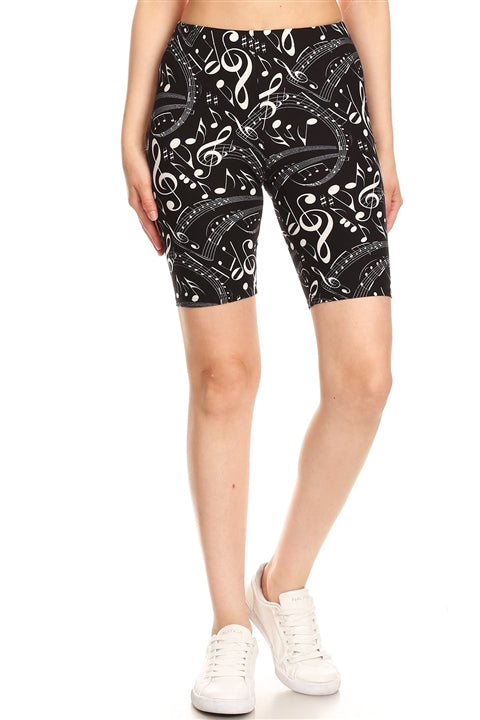 Play Along Biker Shorts
