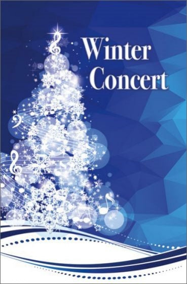 Winter Concert Program Covers