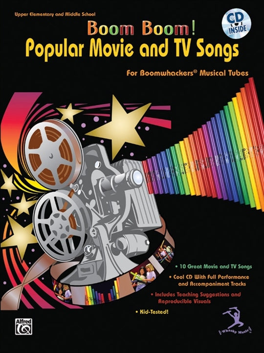 Boom Boom! Popular Movie and TV Songs Book and CD