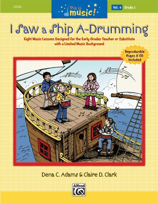 I Saw a Ship A-Drumming Book and CD