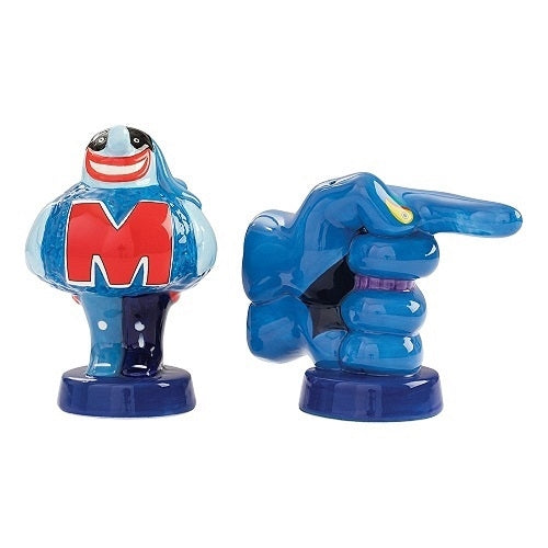 The Beatles Blue Meanie Salt & Pepper Shakers