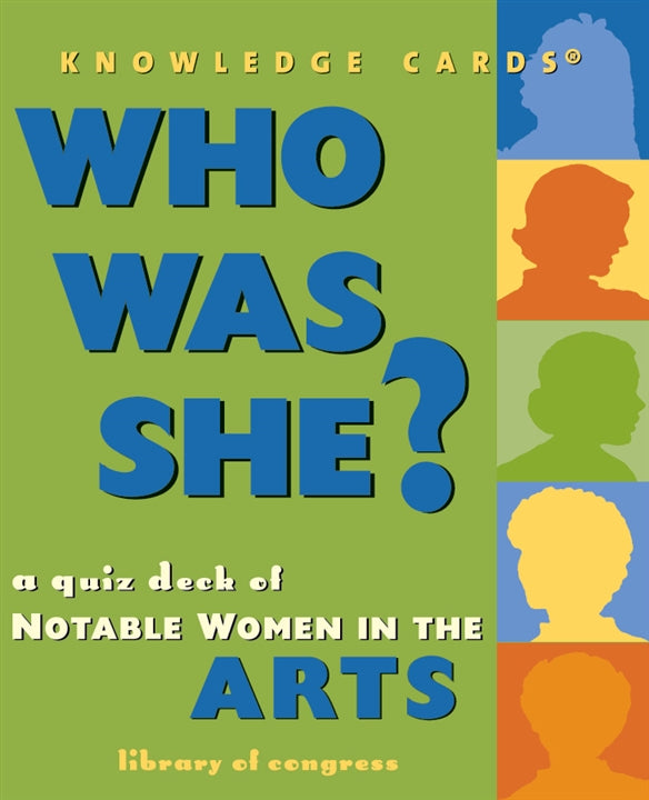 Who Was She? (Arts Edition) Quiz Cards
