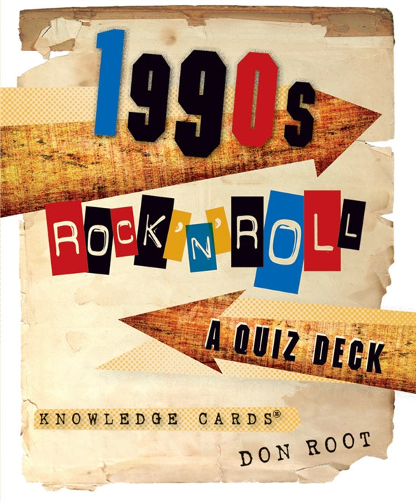 1990's Rock and Roll Quiz Cards