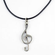 Treble Clef Statement Necklace