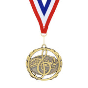 Treble Clef and Laurels Medal