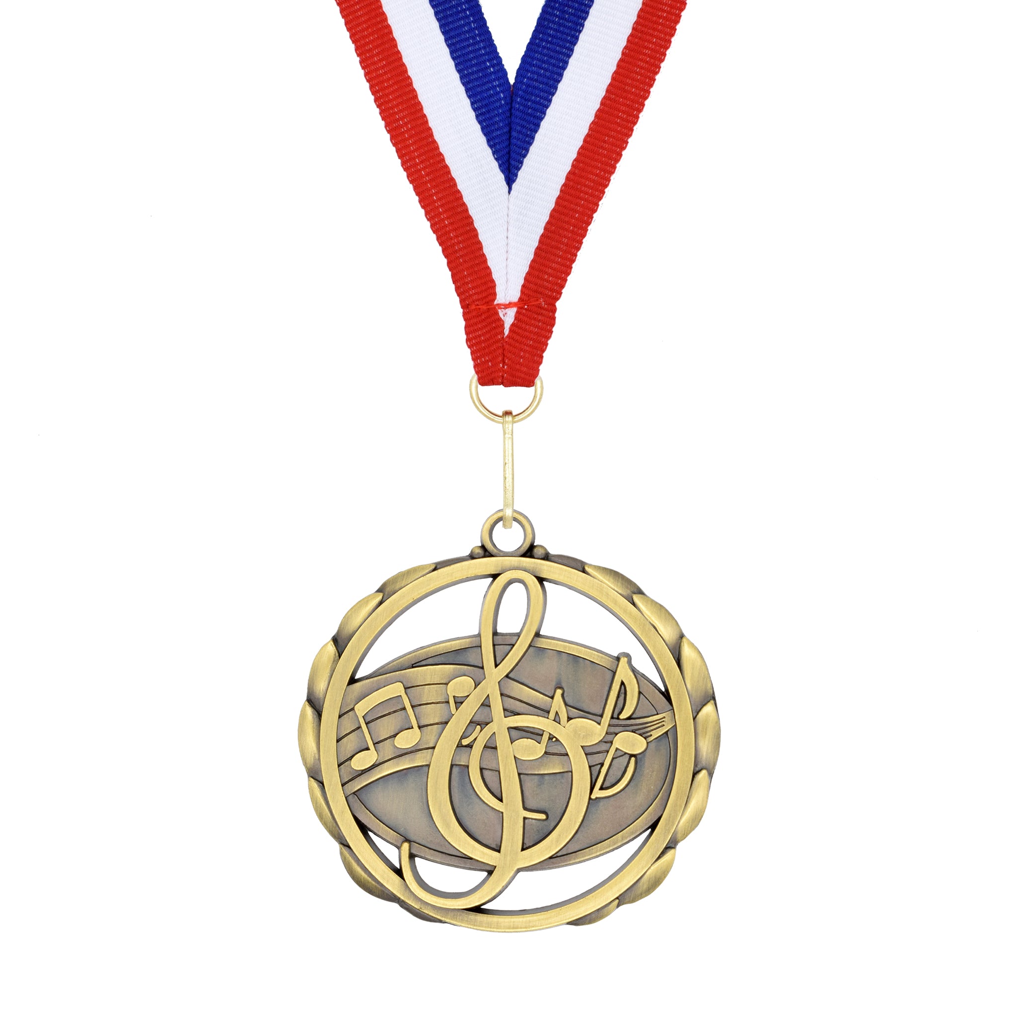 Treble Clef and Laurels Medal