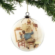 Norman Rockwell Self Portrait Ornament