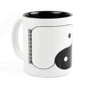 Yin-Yang Piano Mug