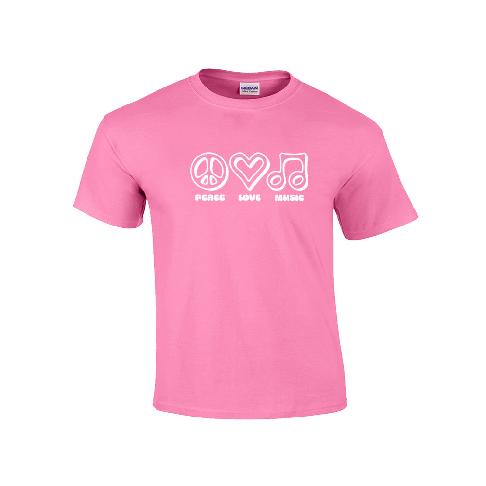 Peace, Love, and Music T-Shirt