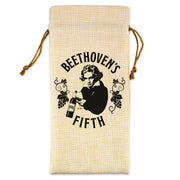 Beethoven's Fifth Wine Tote Bag