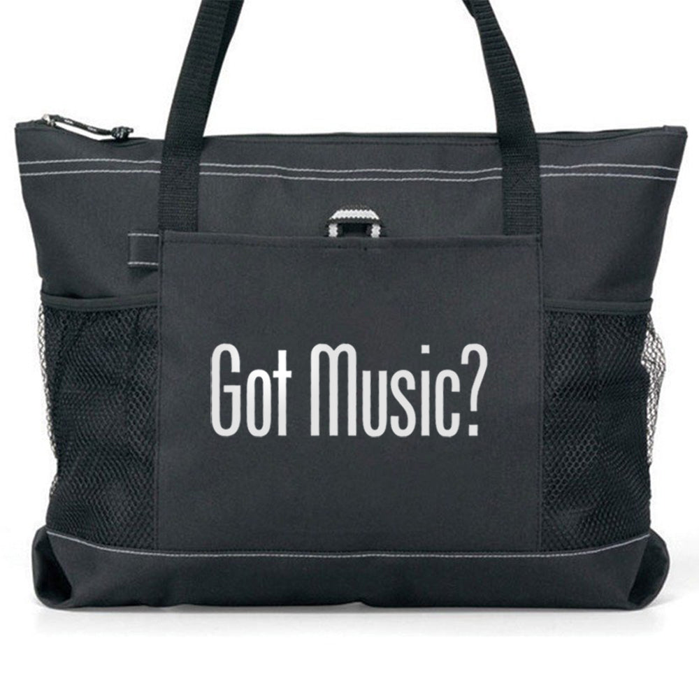 Music Expressions Colorful Carry All Totes