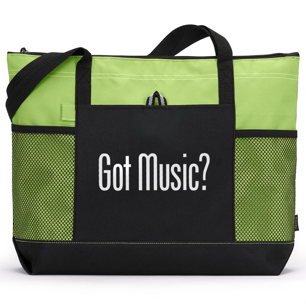 Music Expressions Colorful Carry All Totes
