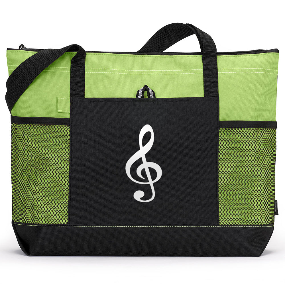 Music Expressions Colorful Carry All Totes