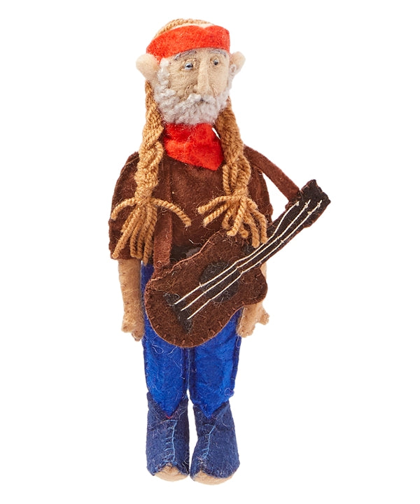 Willie Nelson Ornament