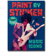 Music Icon Paint by Sticker Book