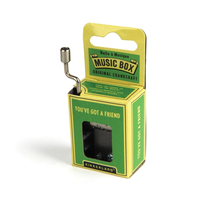 'You've Got A Friend' Crankshaft Mini Music Box