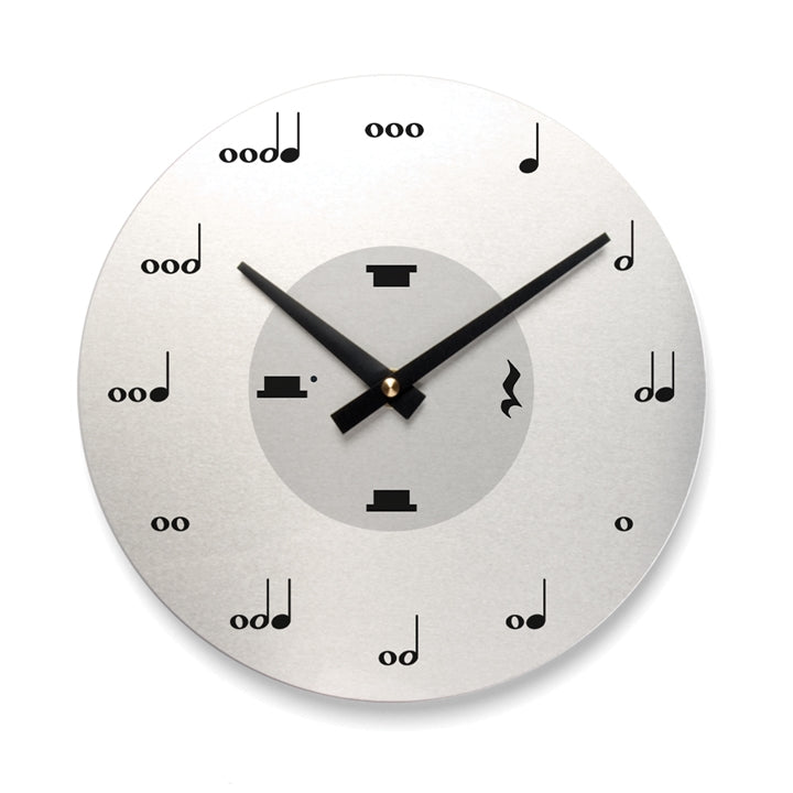 Notes Rests Wall Clock