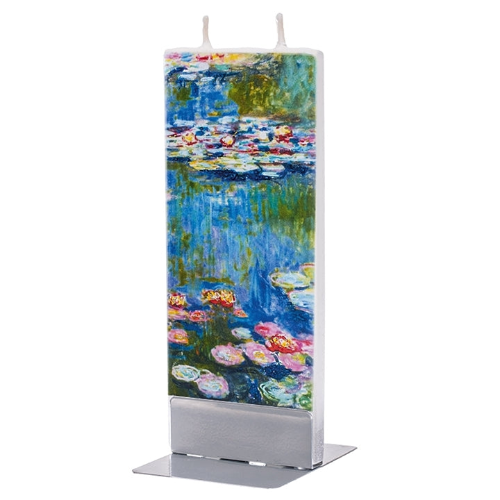 Monet Water Lilies 2- Wick Candle