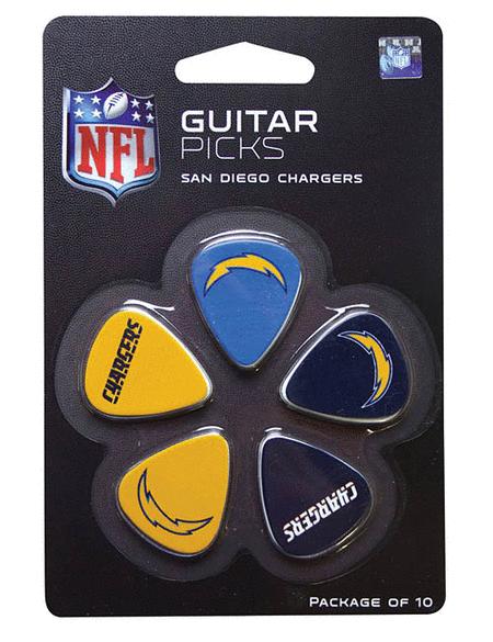 NFL Team Licensed Guitar Picks- Pack of 10