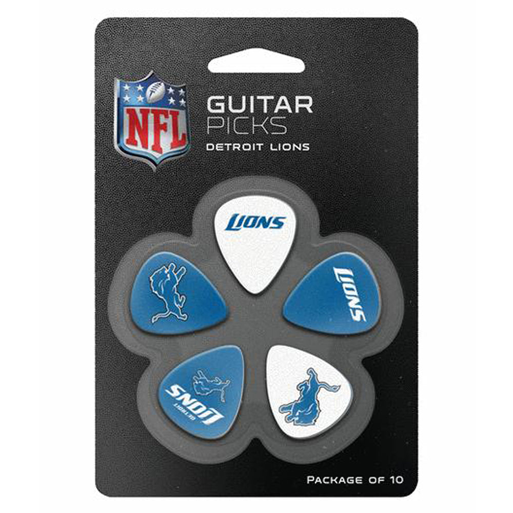 NFL Team Licensed Guitar Picks- Pack of 10