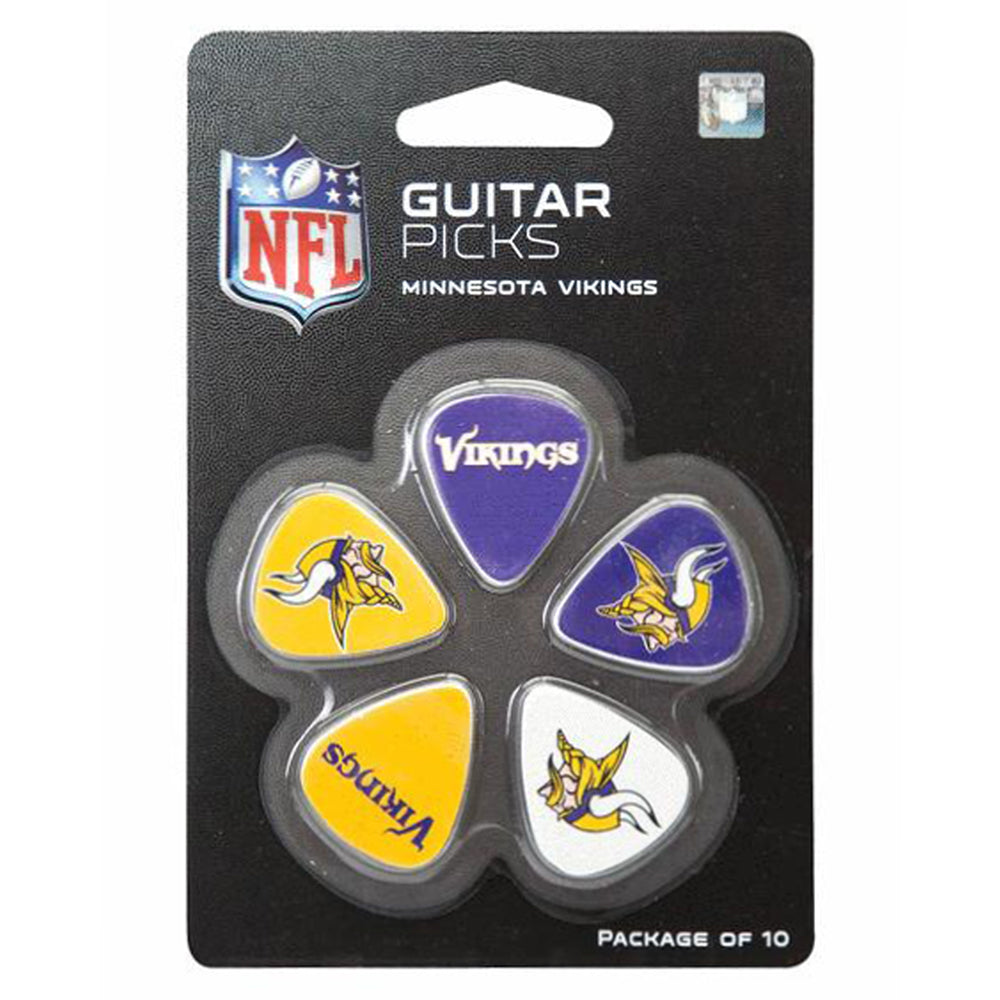 NFL Team Licensed Guitar Picks- Pack of 10