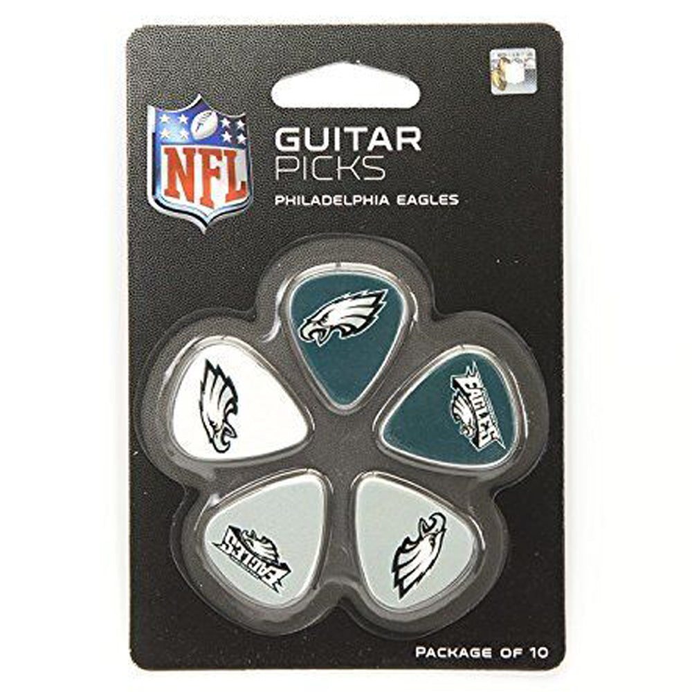 NFL Team Licensed Guitar Picks- Pack of 10