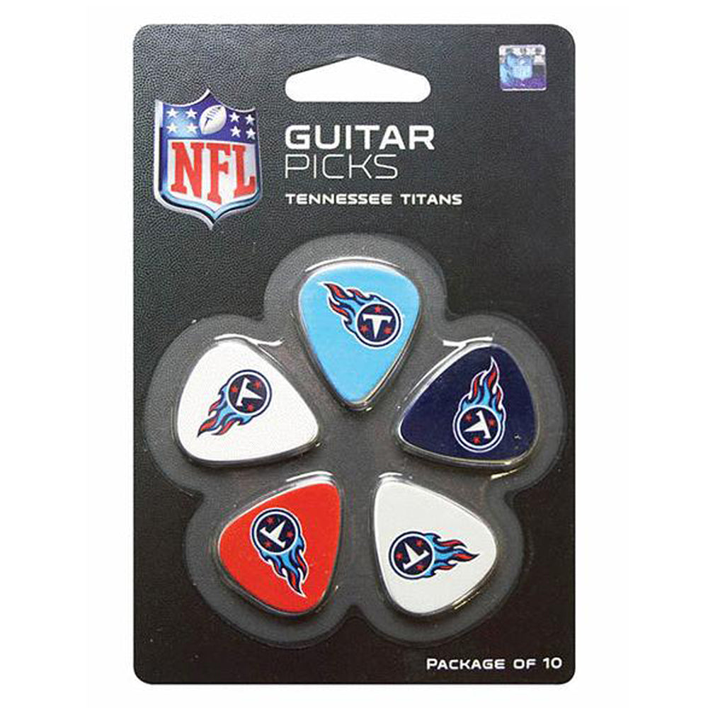 NFL Team Licensed Guitar Picks- Pack of 10