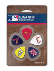 MLB Team Licensed Guitar Picks- Pack of 10