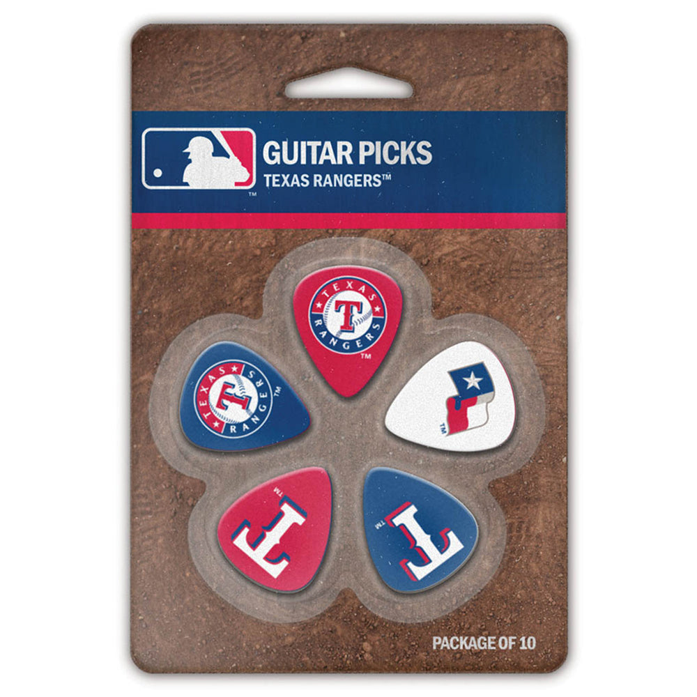 MLB Team Licensed Guitar Picks- Pack of 10