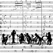 Orchestra Silhouette Beverage Napkins