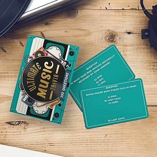 Ultimate Music Trivia Cards