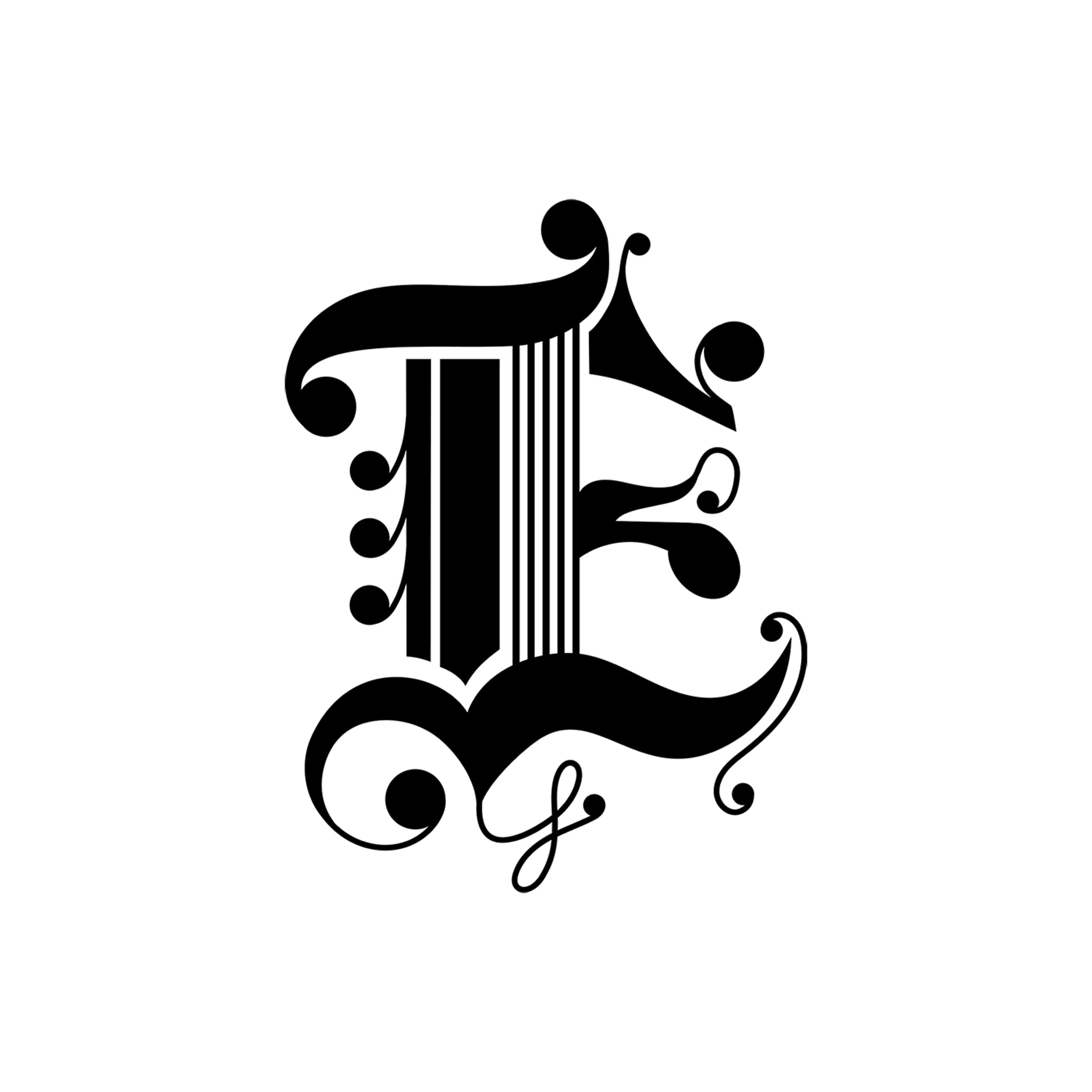 Musical Monogram Coffee Mug
