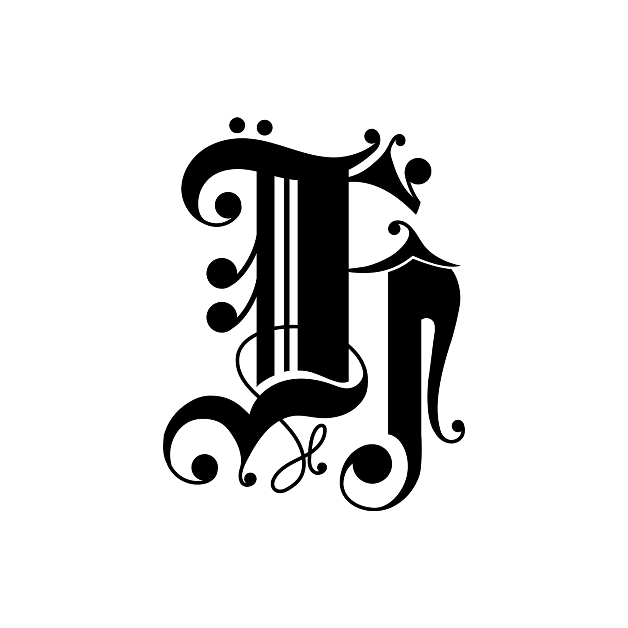Musical Monogram Coffee Mug