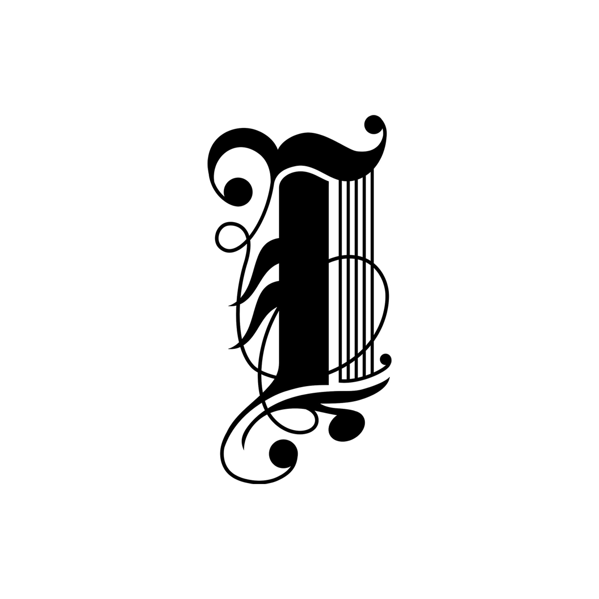 Musical Monogram Coffee Mug