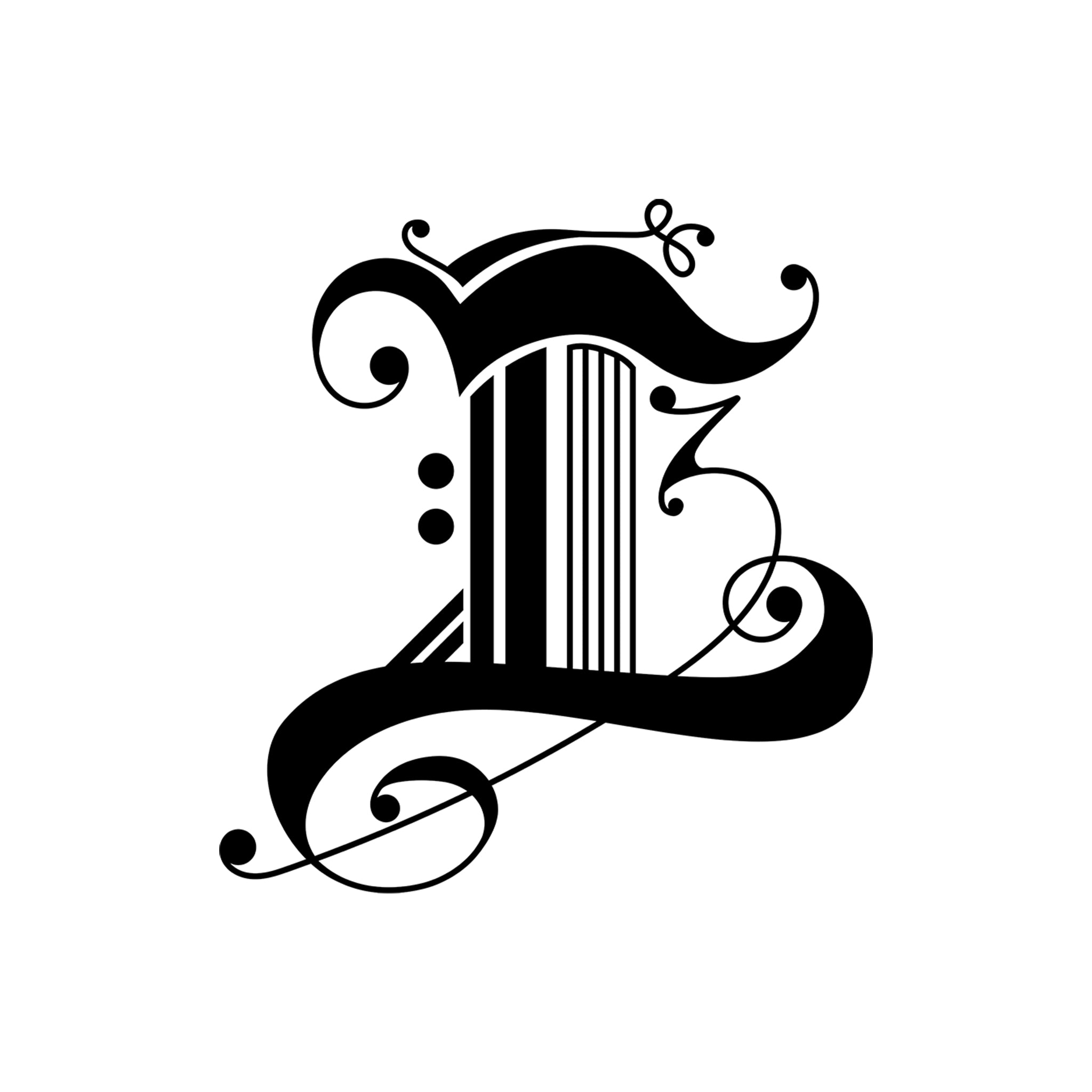 Musical Monogram Coffee Mug