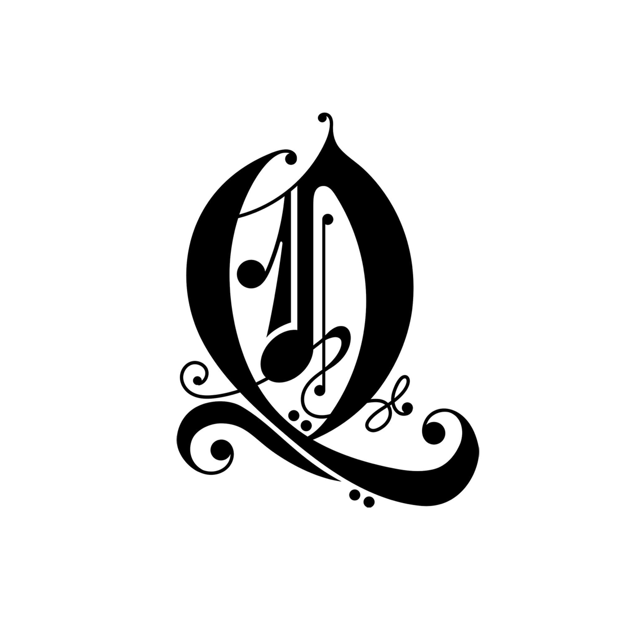 Musical Monogram Coffee Mug