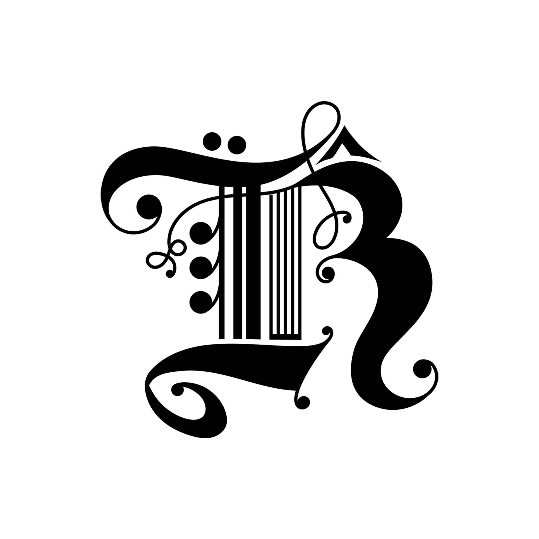 Musical Monogram Coffee Mug