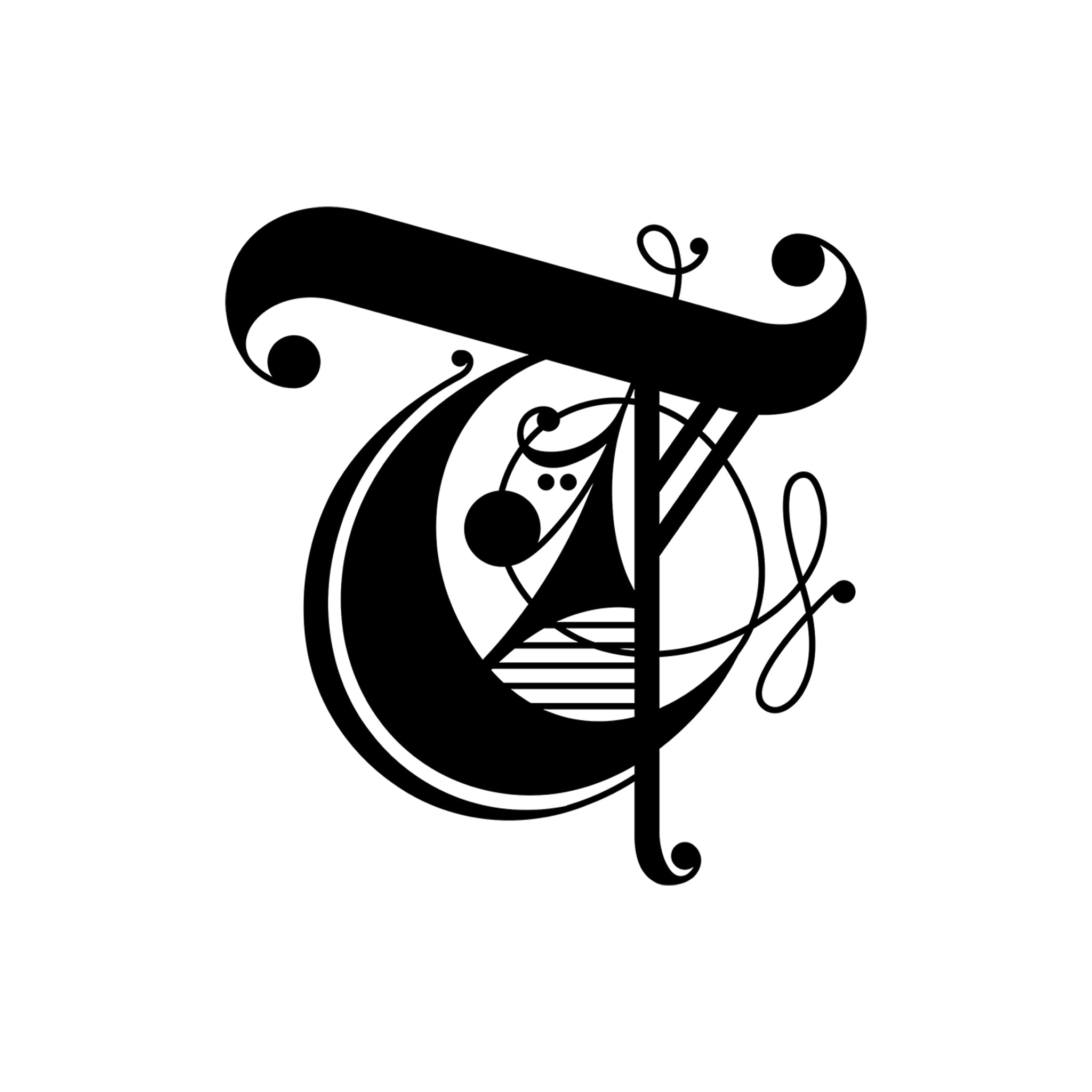 Musical Monogram Coffee Mug