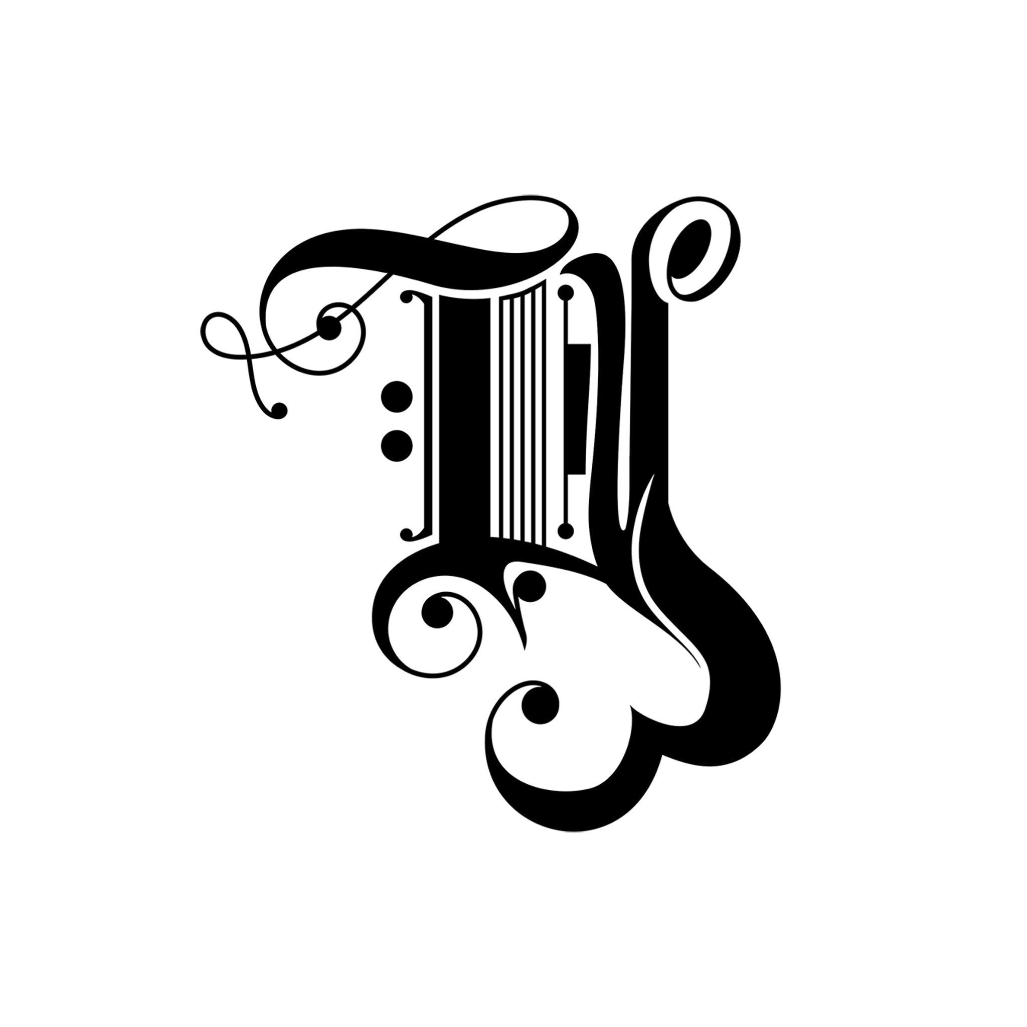 Musical Monogram Coffee Mug