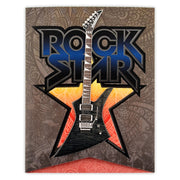 Rock Star Birthday Greeting Card