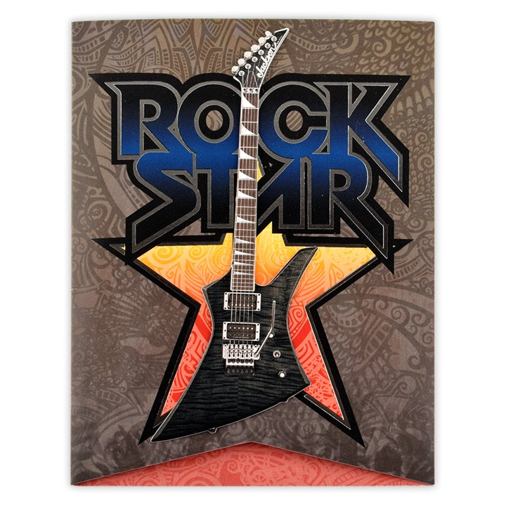 Rock Star Birthday Greeting Card