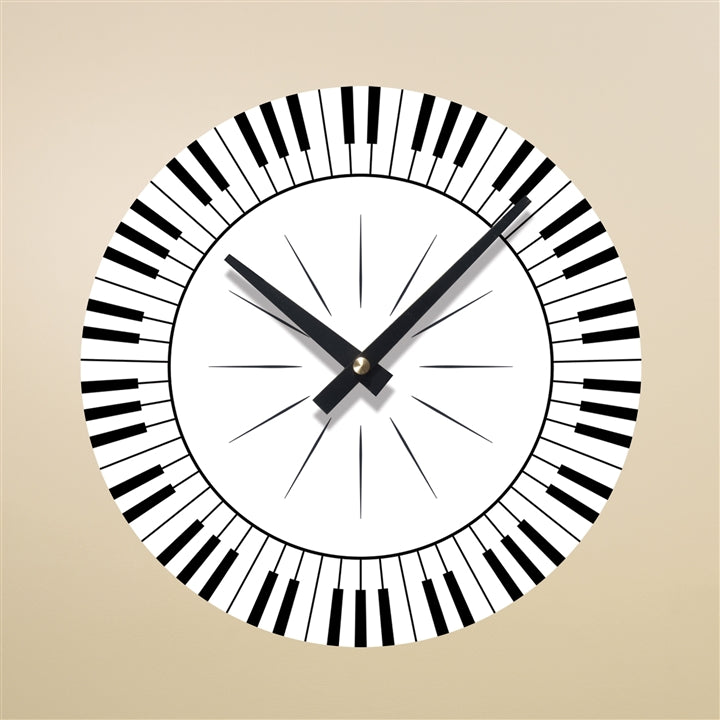 Keys In Time Wall Clock @ The Music Stand