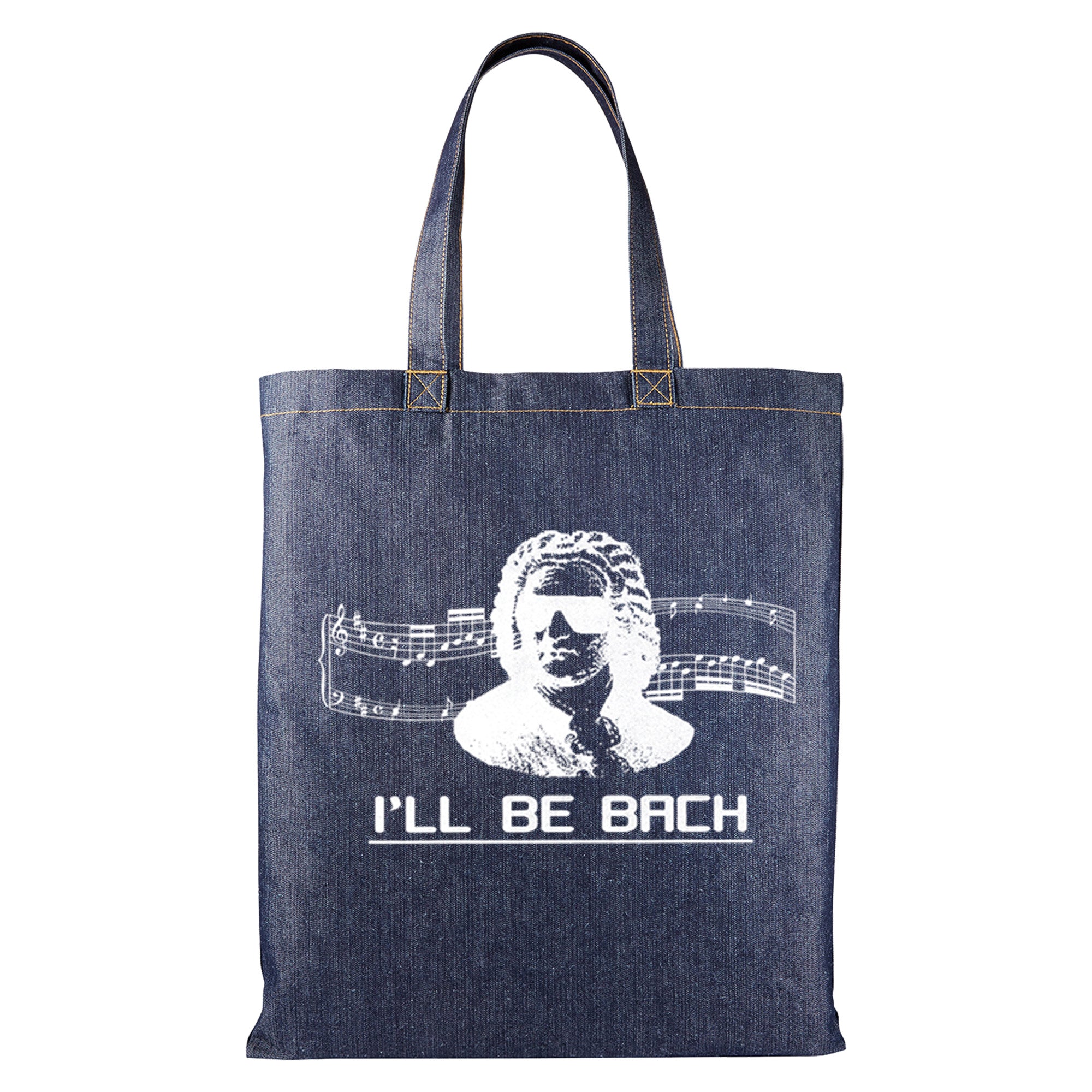 Music Expressions Denim Tote Bag